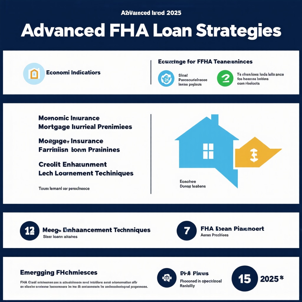 Infographic showing advanced FHA loan strategies and innovations for Tennessee homebuyers in 2025