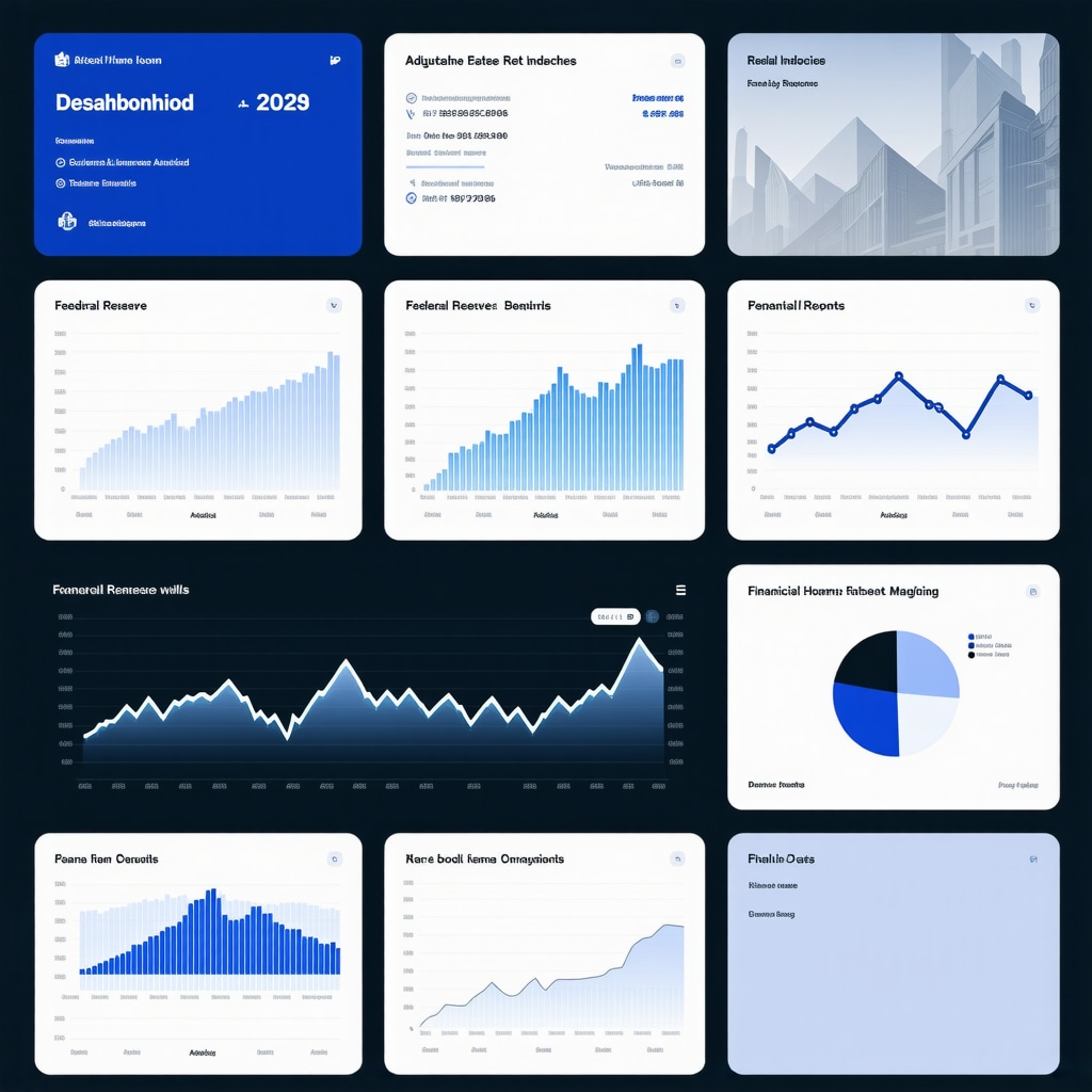 Digital dashboard showing ARM indices and financial analytics for Tennessee mortgage management