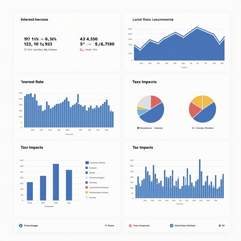 Dashboard illustrating mortgage rate trends and local Tennessee housing market data for expert loan decision-making