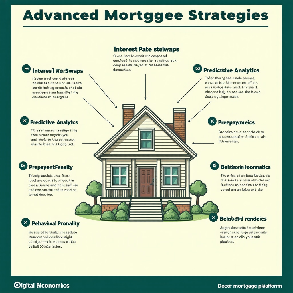 Infographic depicting sophisticated mortgage strategies and tools for Tennessee 15-year mortgages