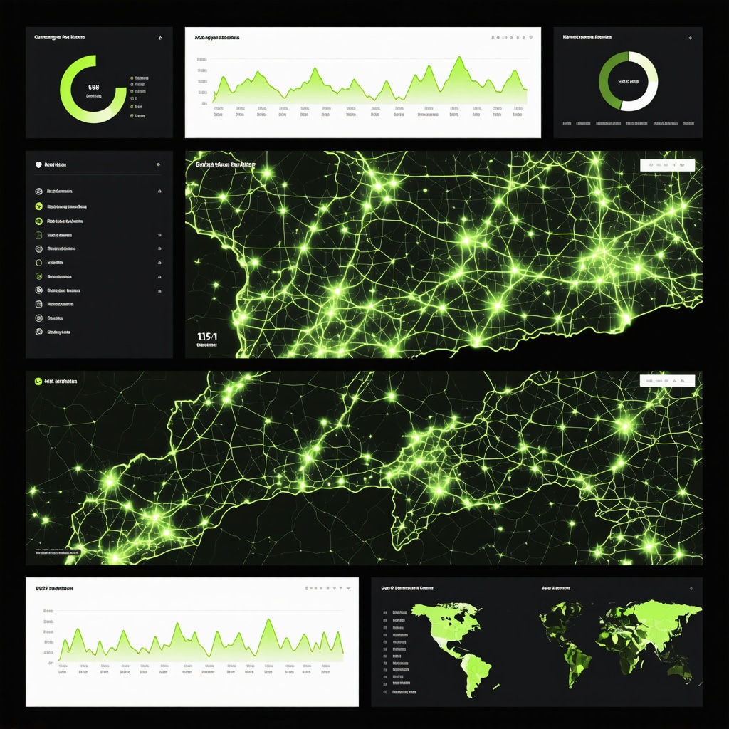Dashboard displaying mortgage rates, real estate data, and ESG factors relevant to Tennessee investment properties