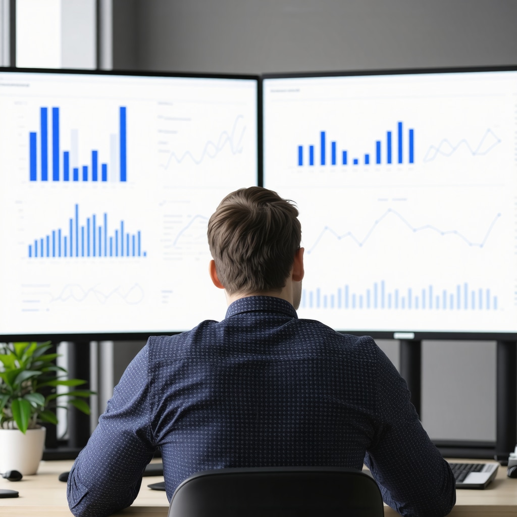 Financial advisor reviewing mortgage refinancing charts and Tennessee market data