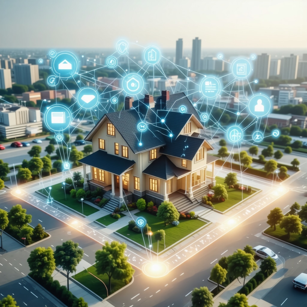 Visualization of blockchain, smart contracts, and remote appraisal technology integrated with Tennessee real estate