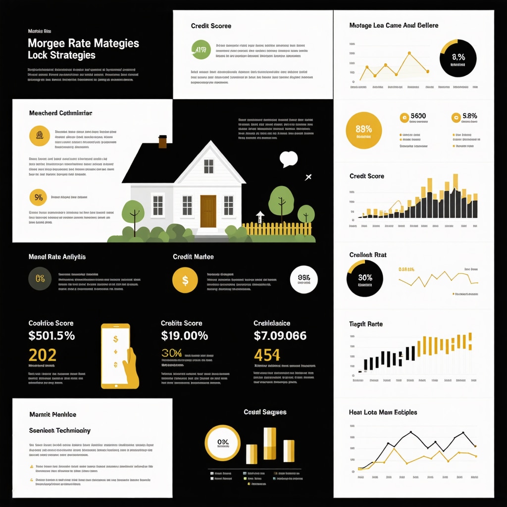 Infographic showing mortgage rate locks, credit optimization, and local market trends for Memphis 2025