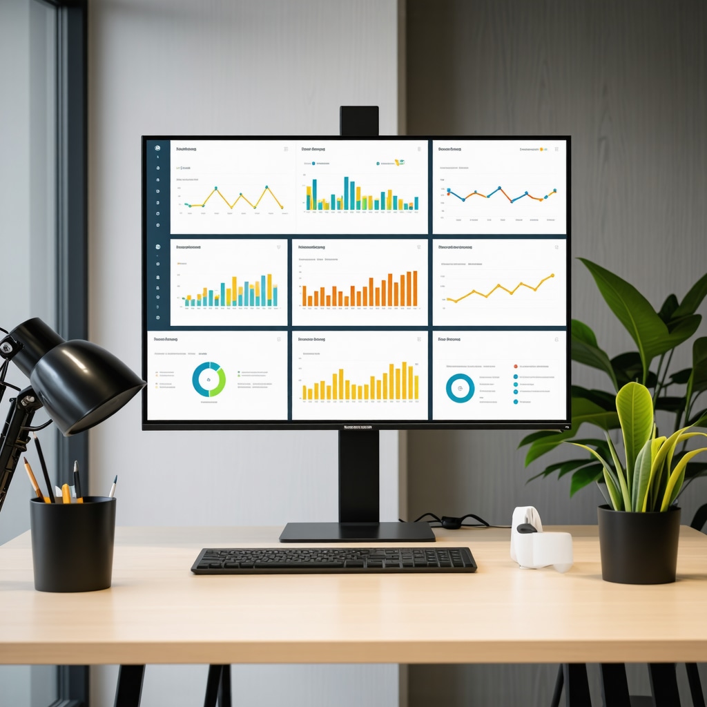 Financial dashboard showcasing Knoxville mortgage trends and refinancing analytics
