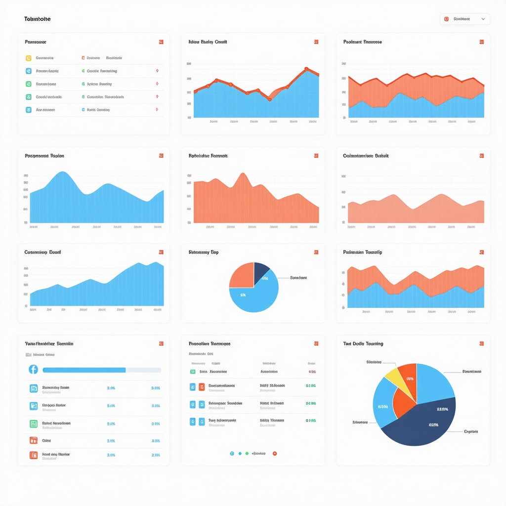 Digital dashboard showing AI-powered mortgage rate analytics and Tennessee economic data