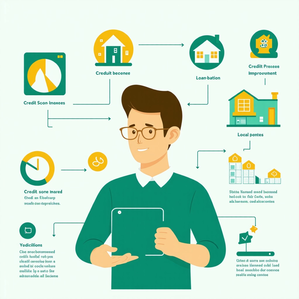 Infographic showing a Tennessee mortgage broker leveraging market analytics and specialized loan programs