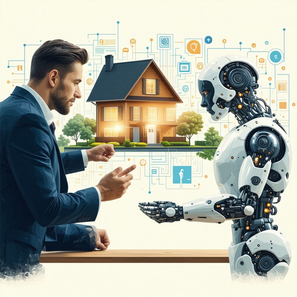 Tennessee homebuyer consulting both AI tools and a human mortgage advisor