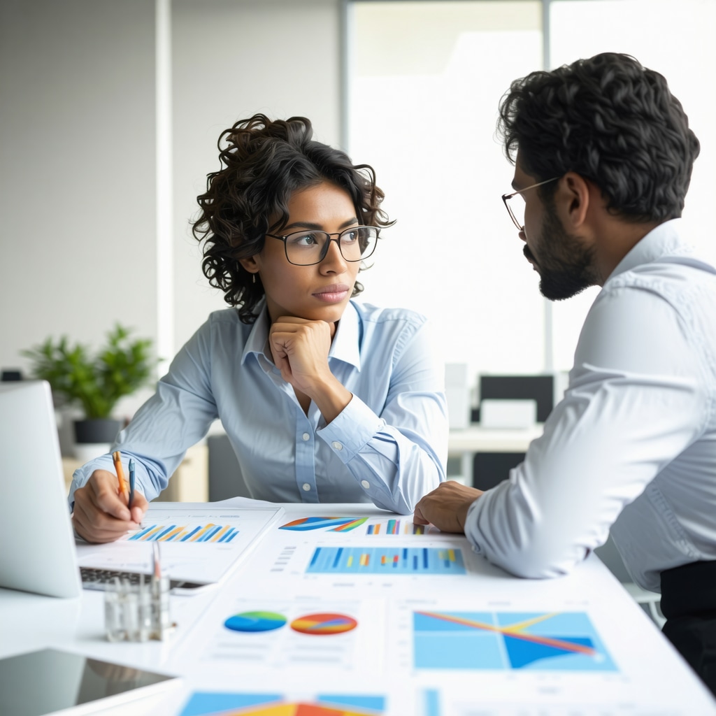 Person studying financial charts and economic data for Tennessee mortgage rates
