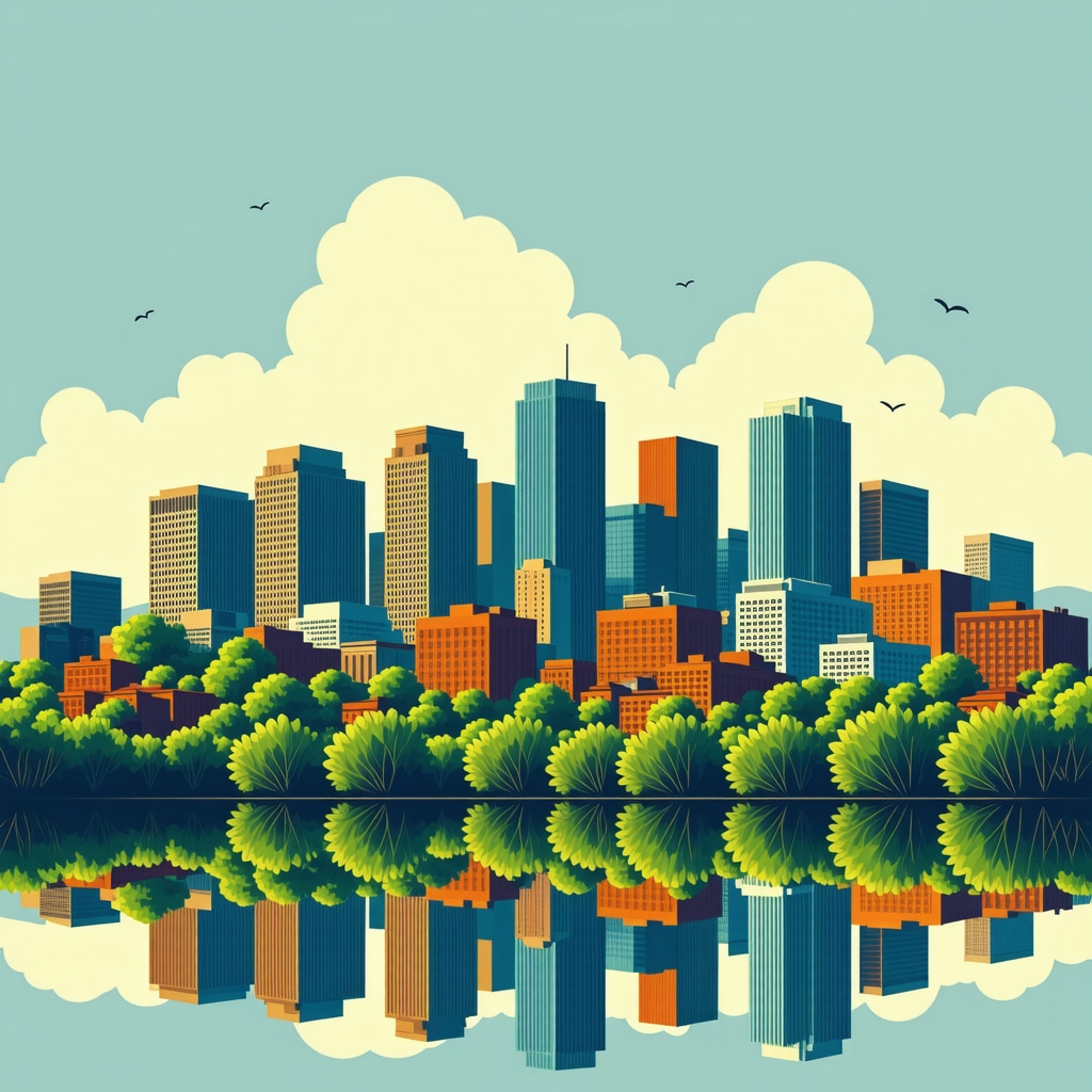 City skyline representing economic growth in Tennessee