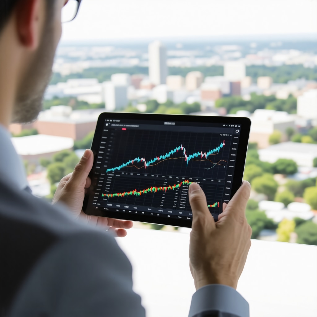Financial advisor reviewing Tennessee economic indicators for mortgage rate planning