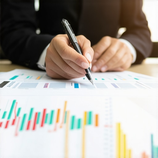 Expert Analysis of Tennessee Mortgage Trends 2025 Financial advisor reviewing Tennessee mortgage rate charts and economic data