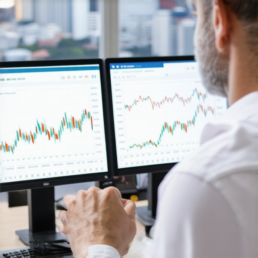 Expert analyzing mortgage trends in Tennessee Financial advisor reviewing mortgage rate charts and Tennessee cityscape