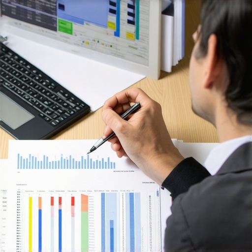 Tennessee Mortgage Strategy in 2025 Person analyzing financial data related to Tennessee mortgage market