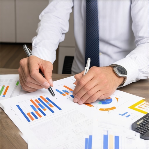Financial advisor explaining mortgage options to homebuyer
