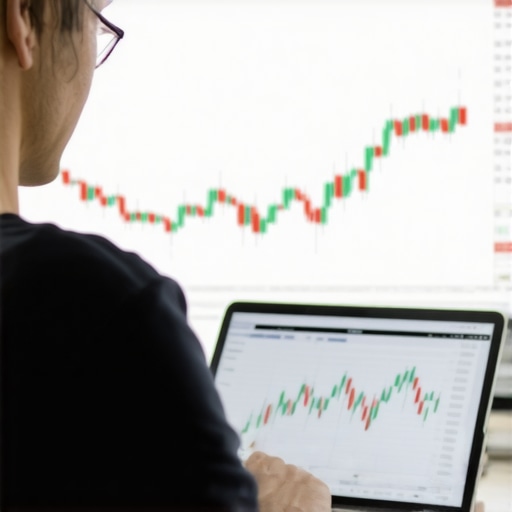Homebuyer Analyzing Tennessee Mortgage Data 2025 Homebuyer reviewing mortgage rate charts on laptop with Tennessee regional market data