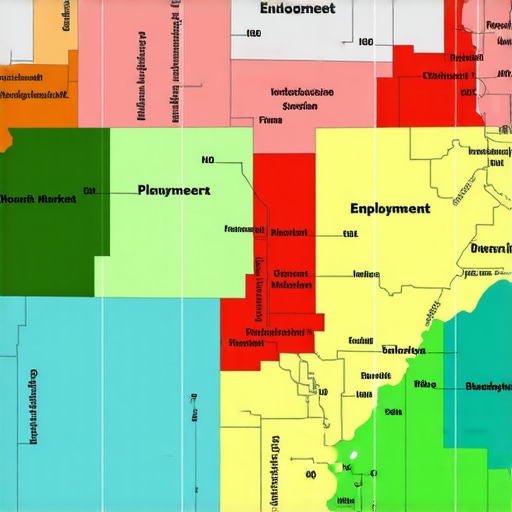 Tennessee Regional Economic Map 2025 Map of Tennessee showing economic sectors and housing market trends in 2025