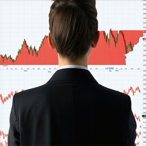 Analyzing Tennessee Mortgage Trends Financial analyst studying mortgage rate charts over Tennessee map