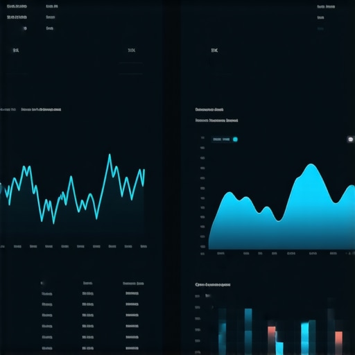 Screenshot of mortgage rate tracking software with real-time charts.