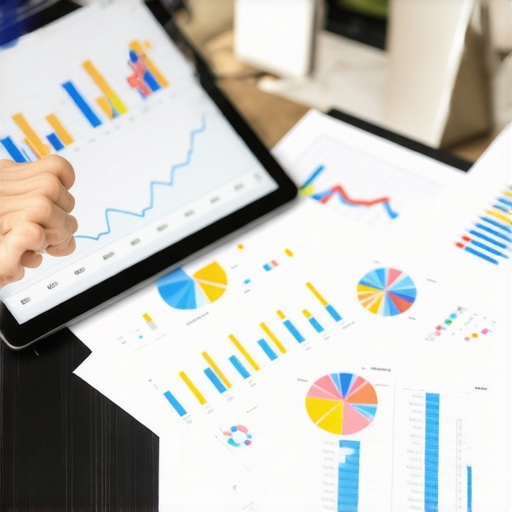 Person reviewing mortgage interest rate charts and Memphis economic data on a digital tablet.