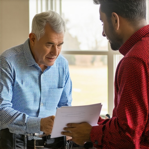 Homeowner and appraiser reviewing property valuation in Tennessee