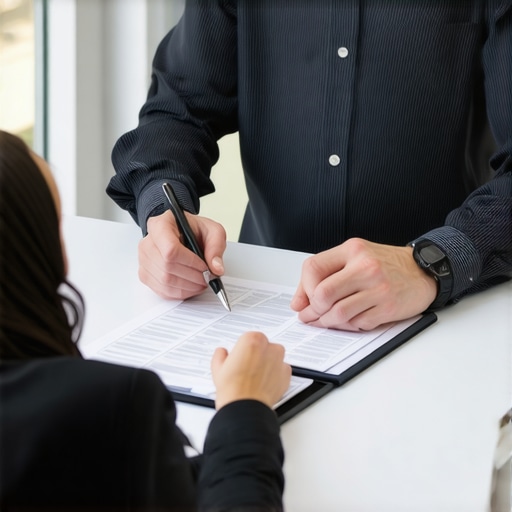 Mortgage broker explaining loan options to a Tennessee homebuyer