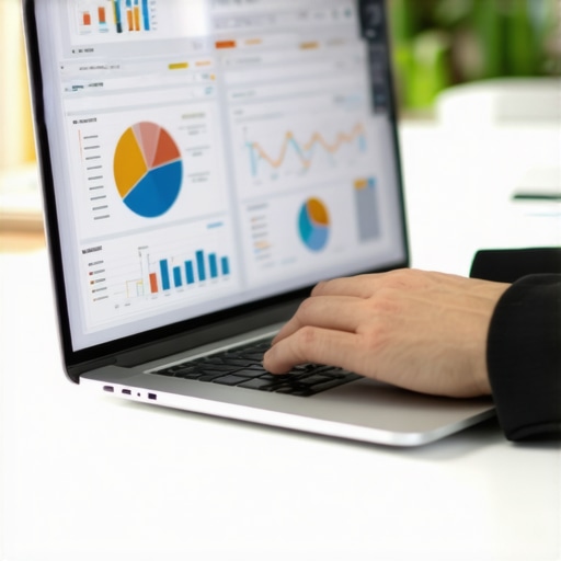 Person reviewing mortgage spreadsheets and digital tools on laptop for long-term mortgage maintenance in Tennessee.