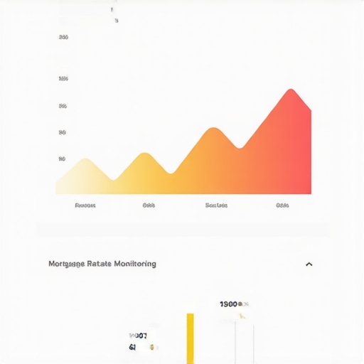 Mortgage Rate Monitoring Dashboard A detailed dashboard showing mortgage rate trends and alerts for Tennessee homeowners.