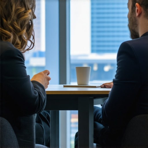 Lender and veteran discussing VA loan options in Nashville