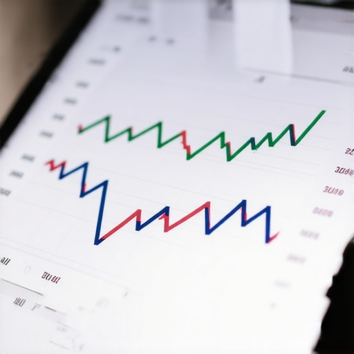 Person analyzing mortgage rate graphs on a tablet.